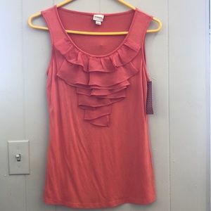 Merona size S Ruffles top tank